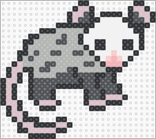 Possum 2 - beige,gray,possum,animal