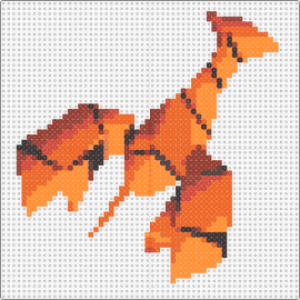 OSRS Lobster - lobster,runescape,geometric,nostalgic,crafting quest,gaming enthusiasts,retro,orange
