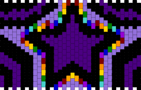 * - black,purple