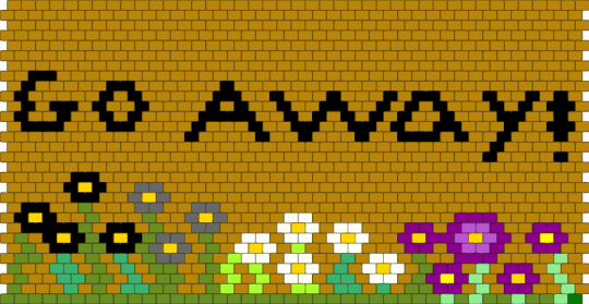 asexual unwelcome mat - gold