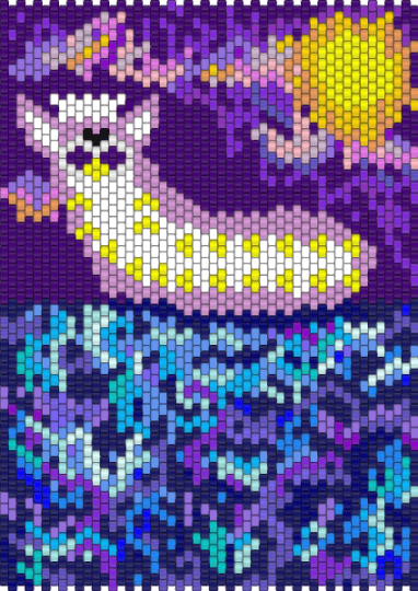 long furby remix of rubiwi's swan - purple,light blue