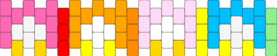 personal use - pink,yellow,orange,light blue