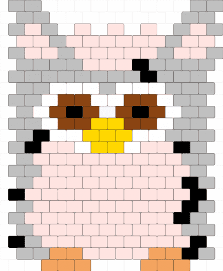 Leopard Furby Start - beige, white
