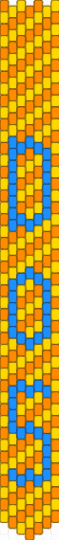DOS! Tie Green day (Multi stich) - orange,yellow