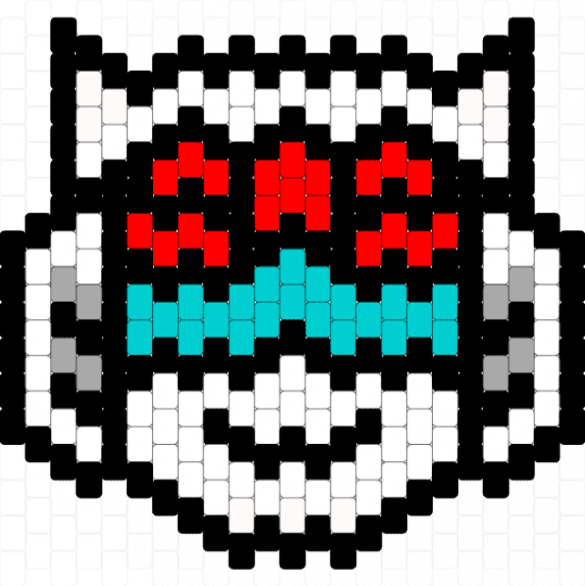 Swervy Transformers - black,white,red,light blue
