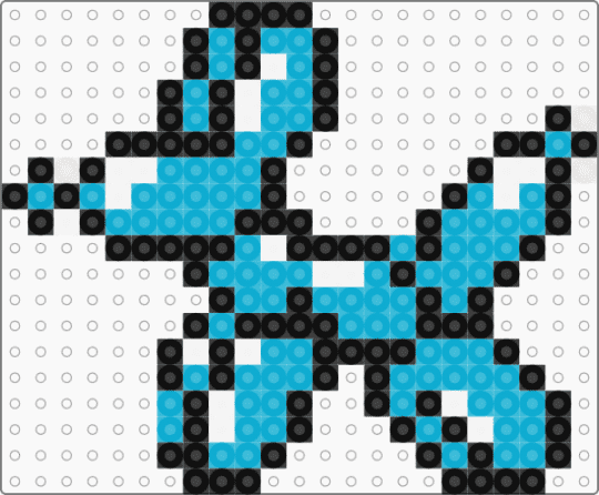 A - balloon dog,light blue