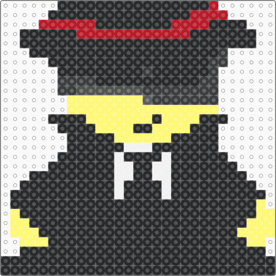 plushy mafioso - black,yellow,forsaken,mafioso,plushy