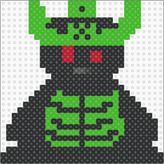 plushy 1x1x1x1 - black,green,forsaken,1x1x1x1,plushy