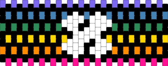 Rainbow XPLR - black,blue,pink