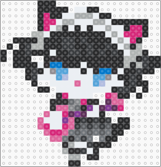 show by rock cyan - black,white,gray,pink,show by rock,cyan show by rock