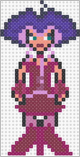 stormy pixel sprite - pink,brown,purple,cotdthunder,winx club