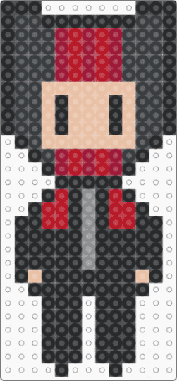 Clancy (Mini) - black,red,beige