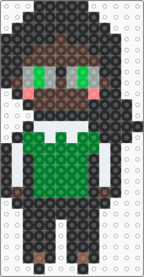 Jonathan Sims (Mini) - black, brown, green
