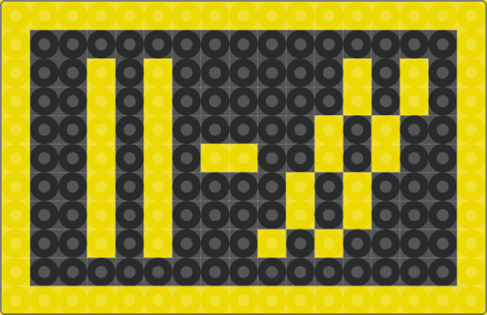 Trench Logo Tag - trench,twenty one pilots,music,yellow,black