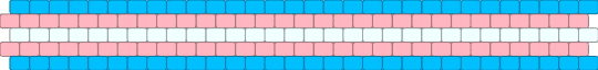 transgender bracelet - light blue,pink,pride,bracelet,transgender