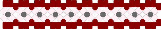 Gangle Cuff - red,tadc,gangle