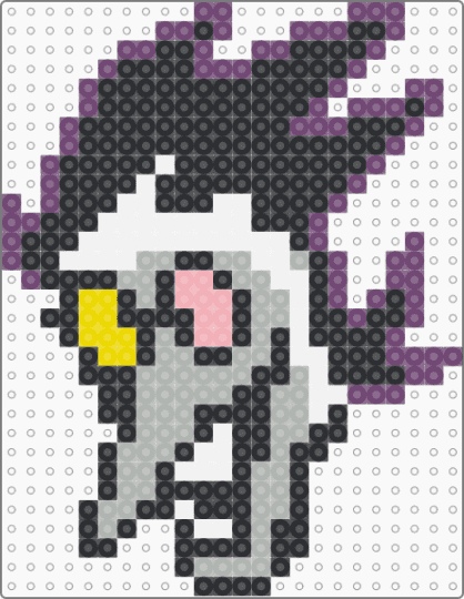 Spamton NEO - Head - black,pink,beige,deltarune,spamton,spamton neo