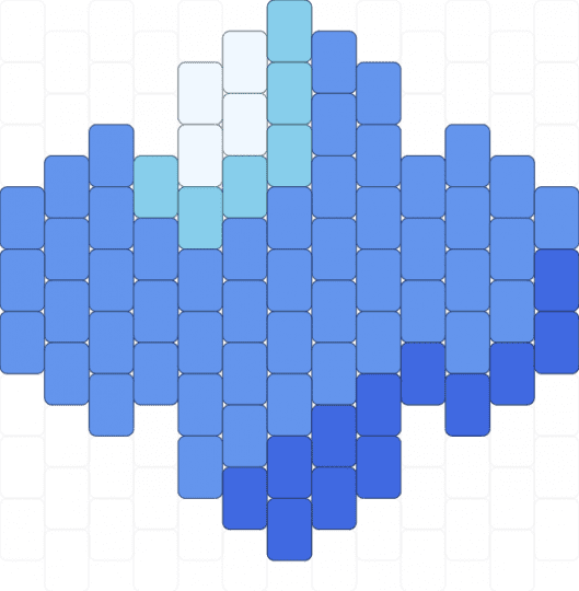Soul Jam of Truth charm [Cookie Run: Kingdom] - light blue,pvc,pure vanilla,truth,cookie run,crk,cookie run kingdom