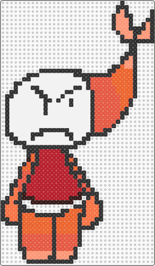 shrimpo - orange, red
