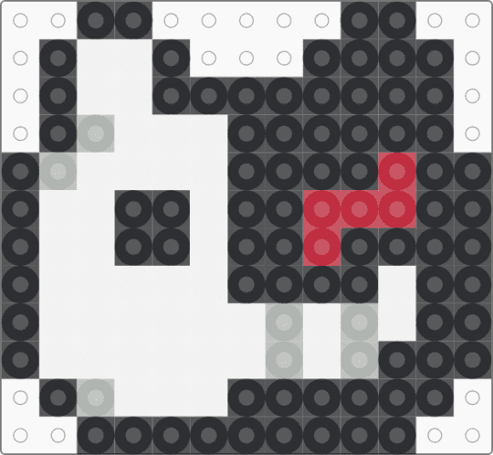 Monokuma - black,white,beige,red