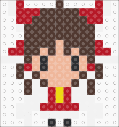 reimu - red,brown