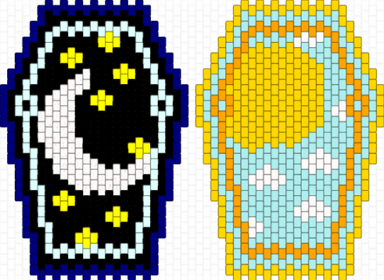 Sun and moon coffin bag - yellow,light blue,goth,cute,coffin,sun,moon