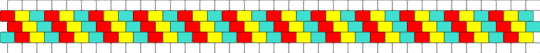 primary color cuff - blue, clown, light blue, primary color, red, white, yellow