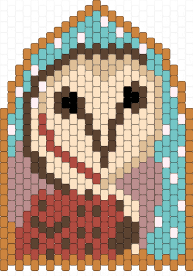 Owl purse (NOT MY PATTERN) - beige,remix,owl,purse