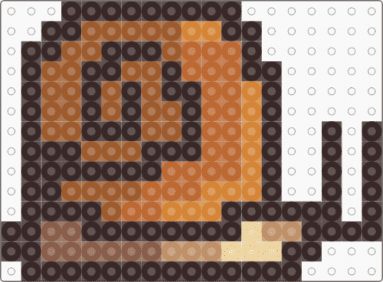 snail - brown,tan