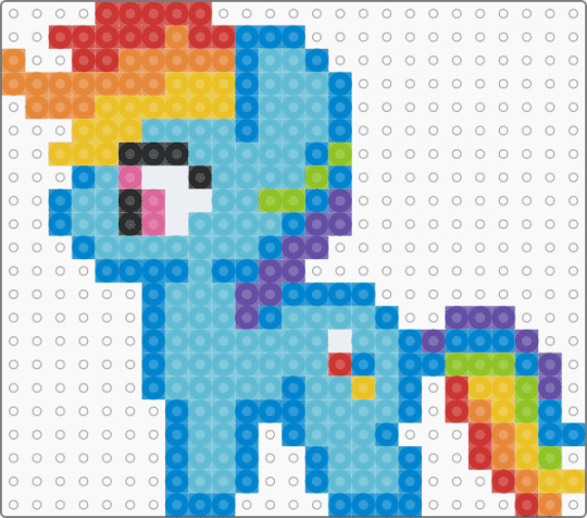 Rainbow Dash - blue,light blue,my little pony,mlp,rainbow dash
