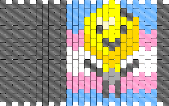 Lightbulb!!!!! - black,light blue,yellow,pink,ii,osc,inanimateinsanity