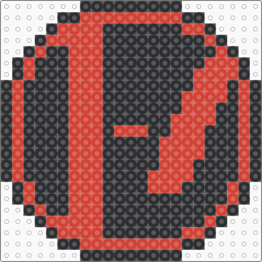 Twentyone Pilots Breach logo - black,red