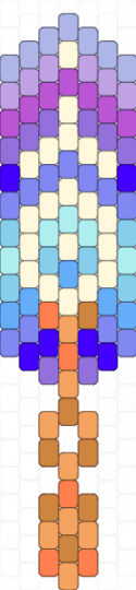 Zoey's Daggers Huntr/x - light blue,orange,pink
