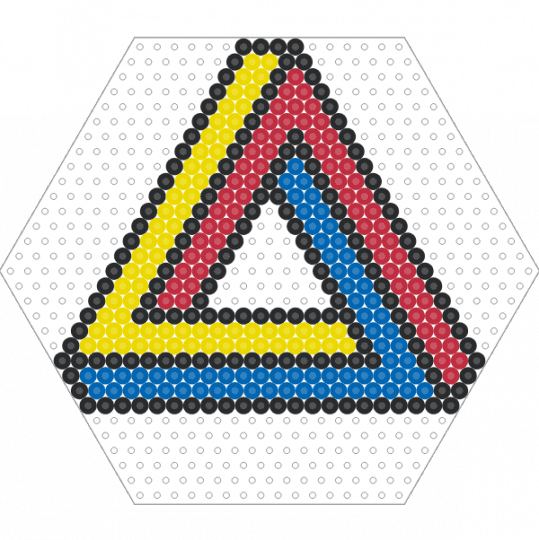 Triangle Kandi Patterns - Gallery - Kandi Pad | Kandi Patterns, Fuse ...