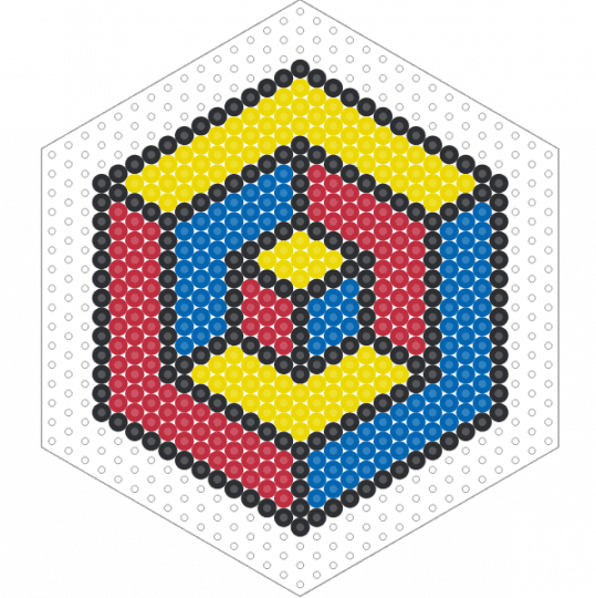Cubess 02 - cube,trippy,geometric,optical illusion,cubes,shape,abstract,yellow,red,blue