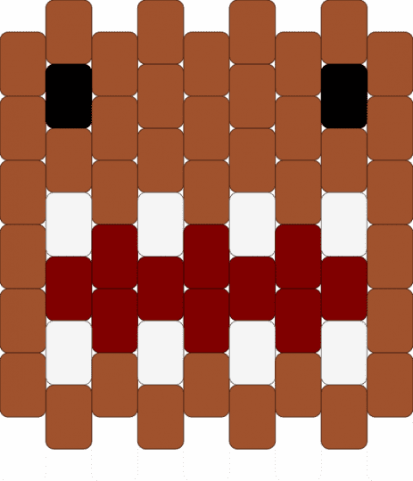 domo kun keychain - red,domo,domokun
