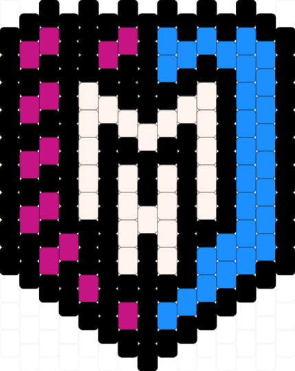 Monster high Logo - black,pink,light blue,monsterhigh