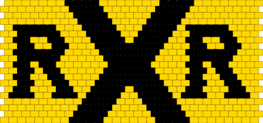 Railroad Crossing Sign - black,yellow