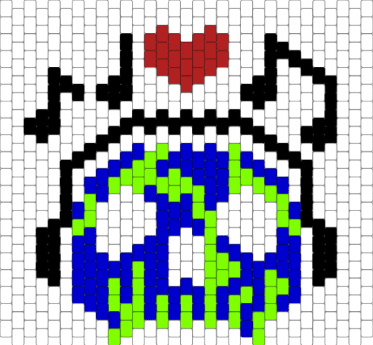 Skull ❤️ Music - white,purple,green