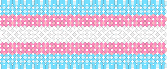 trans UFO cuff base - light blue,pink,trans,ufo cuff,pride