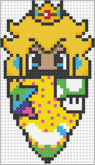 Gangsta Princess - princess peach,mario,nintendo,bandana,rave,gaming,video game,yellow,orange,green