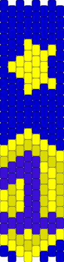 One BFDI - purple,yellow