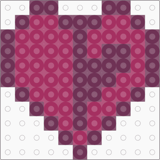 homestuck- heart aspect charm - pink,homestuck
