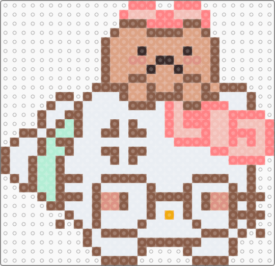 Hello kitty & friend - tan,beige