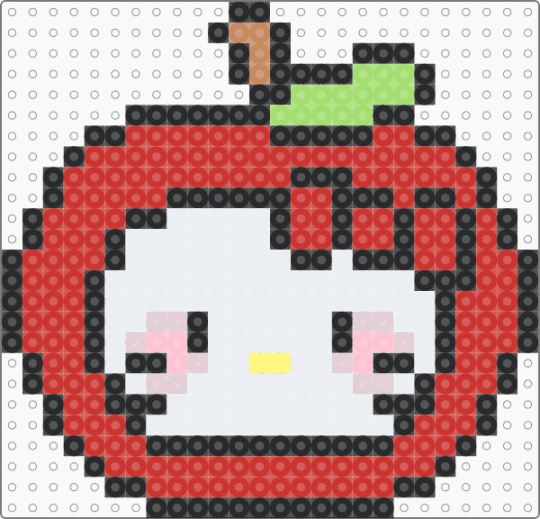 Apple hello kitty - red