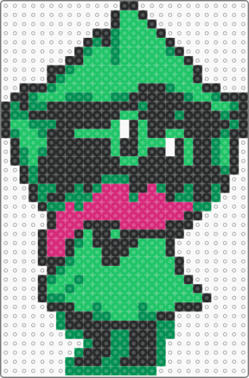 ralsei jojo posing - green