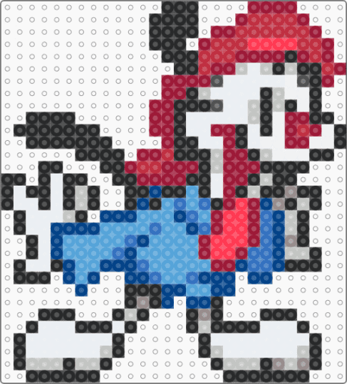 WAKKO WARNER - blue, red
