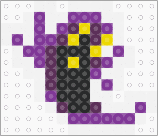 The Snatcher (Tiny) (AHiT) - pink,ahit,ahatintime,video games,a hat in time,snatcher,ghost,purple,demon