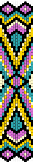 Geometric Bracelet - yellow