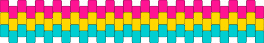 Pansexual - pink,yellow,light blue